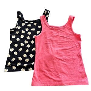 Old Navy | Kids Floral and Solid Tank Top Set